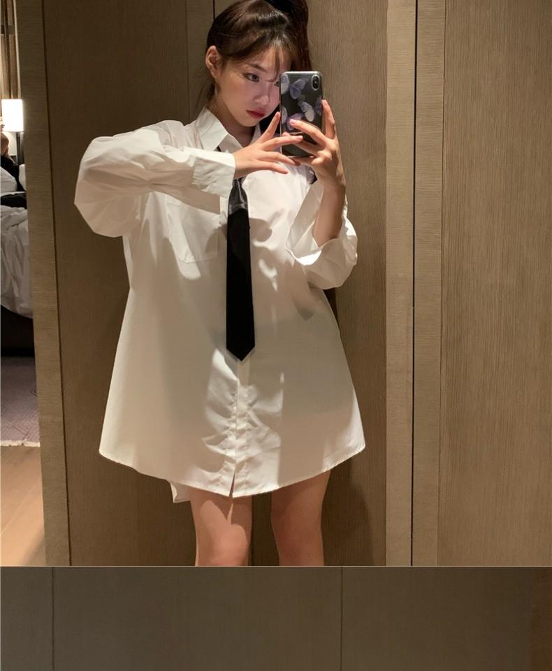 Product Introduction of T-shirt JK Uniform Shirt Skirt Dress Pleated Skirt Women's Autumn and Winter Spring and Summer Two-Piece Set Short Skirt Shirt 16
