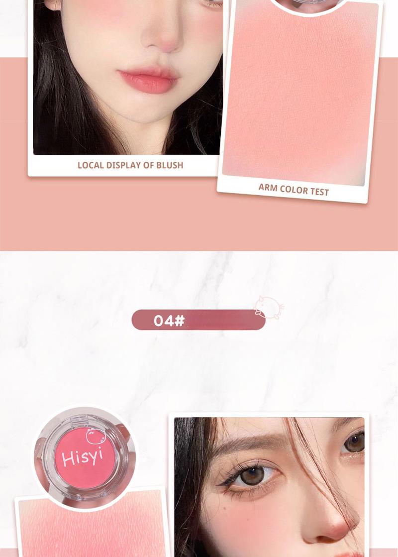 Product Introduction of Phấn Má Hồng Dạng Phấn, Cô Gái Mạnh Mẽ, Cỡ Nhỏ, Tiện Lợi, Trông Tự Nhiên, Trang Điểm Khỏa Thân, Lì, Làm Sáng, Trang Điểm Khuôn Mặt, Phấn Má Hồng, Phấn Má Hồng Đơn Sắc 6