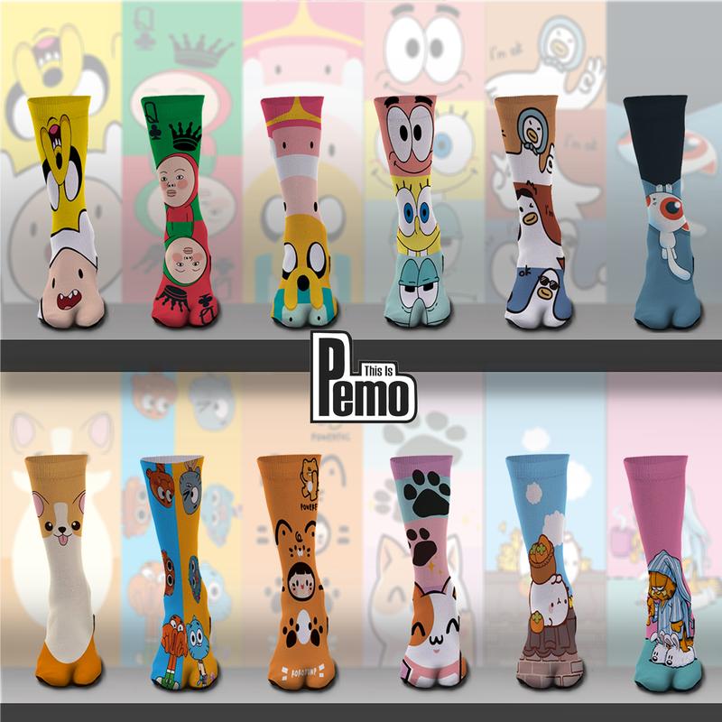 THIS IS PEMO - Kaos Kaki Jempol FullPrint Dewasa #002 0