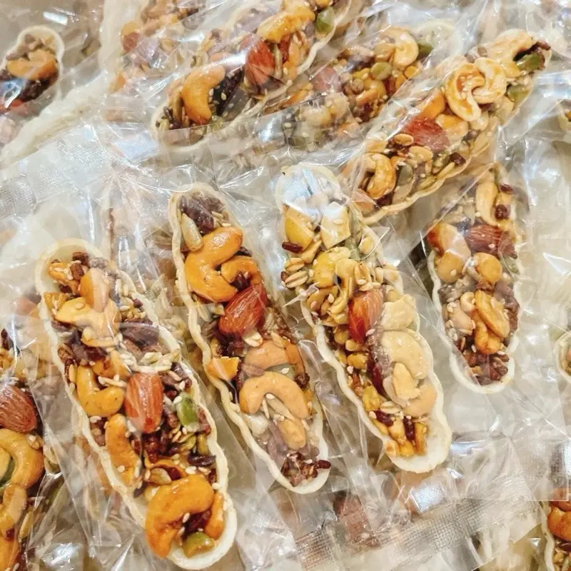 Gói 500G Bánh Thuyền Siêu Hạt - Healthy Food Nuts 4