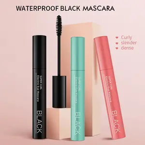 Mascara 3D Waterproof Long Thick Curl Black Color [3 Varian]