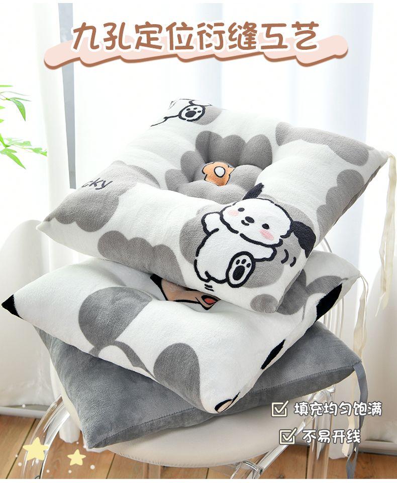 Product Introduction of 2025 [HTK 1016 People] Thickened Cartoon Milk Winter Children's Coral Fleece-lined Square Warm Super Thick Car Living Room Ins Style Home mattress  topper  expanding Minimalist Grid Cotton Comforter pillow  case bedsheet bedsheet  king  size fitted  sheet 9