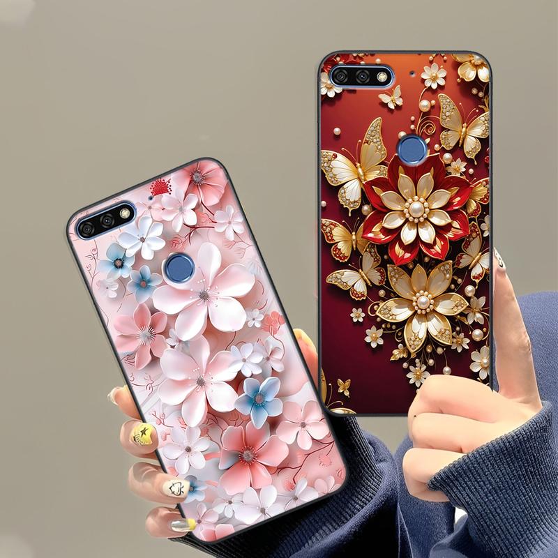 Ốp lưng cho Huawei HONOR 7C in họa tiết hoa xinh,sang trọng - TikTok ...