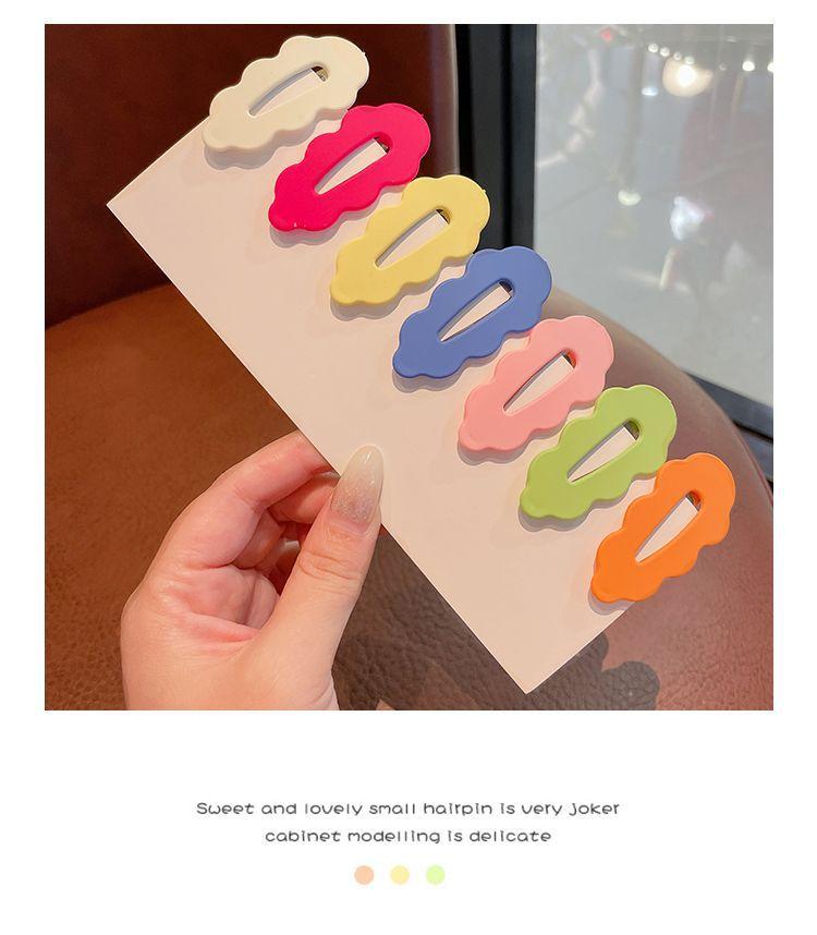 Product Introduction of Dreamy Pastel Cloud Hair Clips – Candy Color Wave BB Pins for Girls, Sweet Side Bang & Back Hair Clips, Kawaii Soft Gradient Hair Accessories for Women & Teens 6