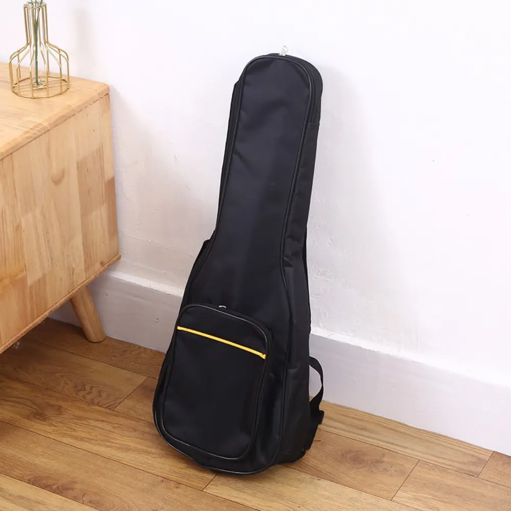 Thick 21/23/26 Inch Ukulele Backpack Double Shoulder Straps Sponge Padded Mini Guitar Bag Adjustable Straps Waterproof Instrument Bag Guitar Accessories