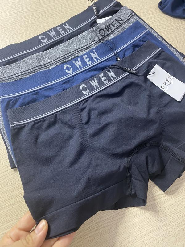 sịp nam chính hãng Owen dáng boxer có thể giặt máy   Boxer Menswear  song song + đen   trơn  sịp  tất  lv tất  chống inzaki boxer quần  sịp t at sịp  đùi quà  tặng  bạn  trai   boxer quần  nhỏ  nam quan  lot  nam sip  thong  hoi quanxit