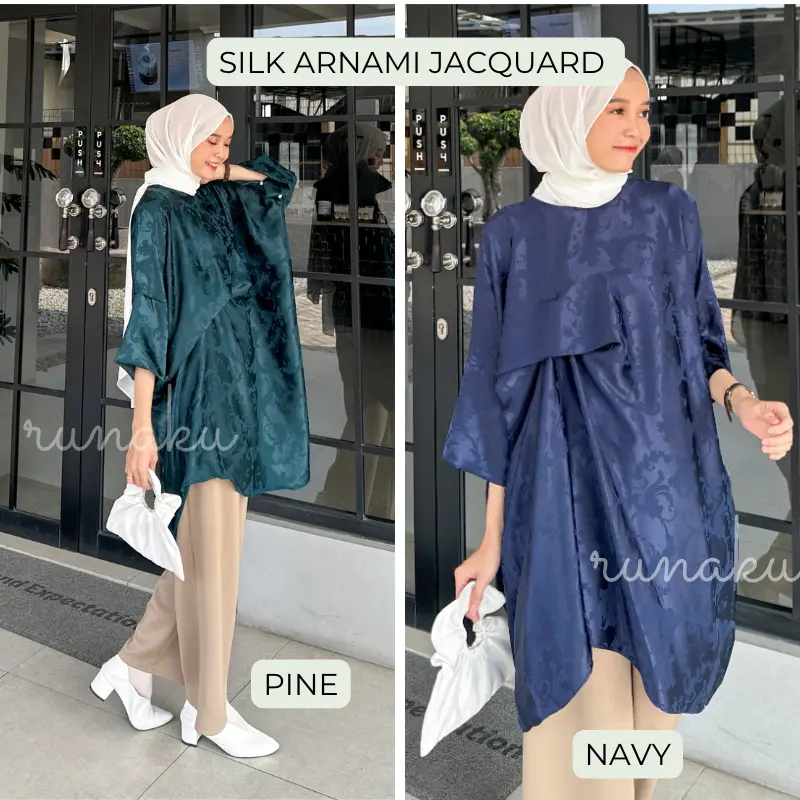 SILMI KAFTAN - KAFTAN PREMIUM WANITA - TUNIK KAFTAN - KAFTAN HITAM - KAFTAN PUTIH -TUNIK LEBARAN - OUTFIT LEBARAN 2025 - BAJU LEBARAN 2025 2