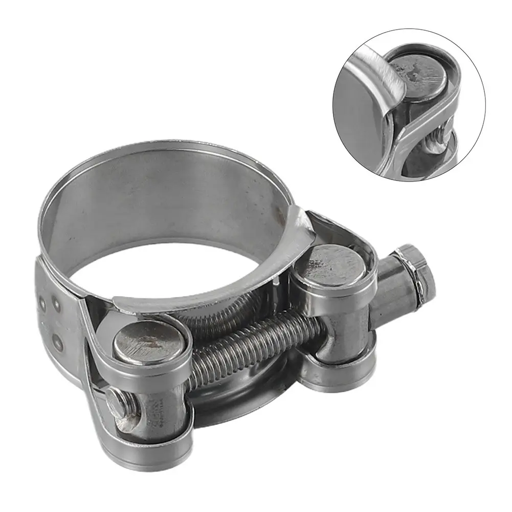 For High Pressure Engine Cooling Hose Hose Clamp Hose Clip Vent Type Clamp 1Pc 304 Stainless Steel Perfect Fit