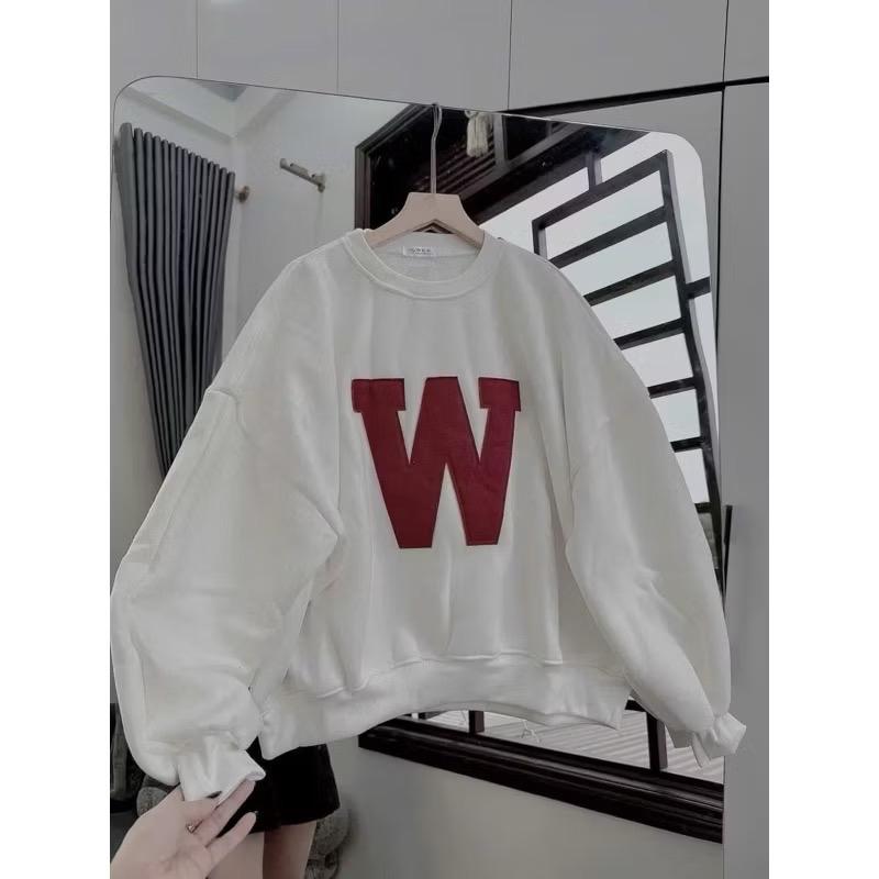 Áo Nỉ Swetter Form Boxy Chất Nỉ Xuất Dày Dặn Lên Form Xinh Màu Basic Dễ Mix Đồ Hot Trend Top Women 3