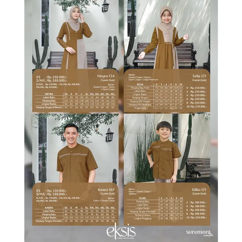 EKSIS 199 CUMIN GOLD SEPLY GAMIS DEWASA MEYRA 134 KOKO KASEO 167 SELIA 121 KLIKO 121 SARIMBIT SEPLY 2023 SARIMBIT LEBARAN 2023 1
