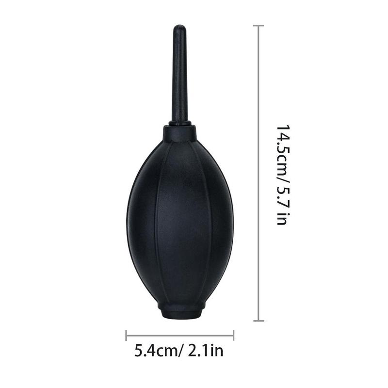 JJC Soft & Elastic Nozzle Air Blower, Blaster Cleaner for DSLR Camera CCD CMOS Sensor, Lens Filter LCD Computer Motherboard Chips PC Internal SSD Graphics Cards Video Card Fan Glasses Alcohol Ink Tool 1
