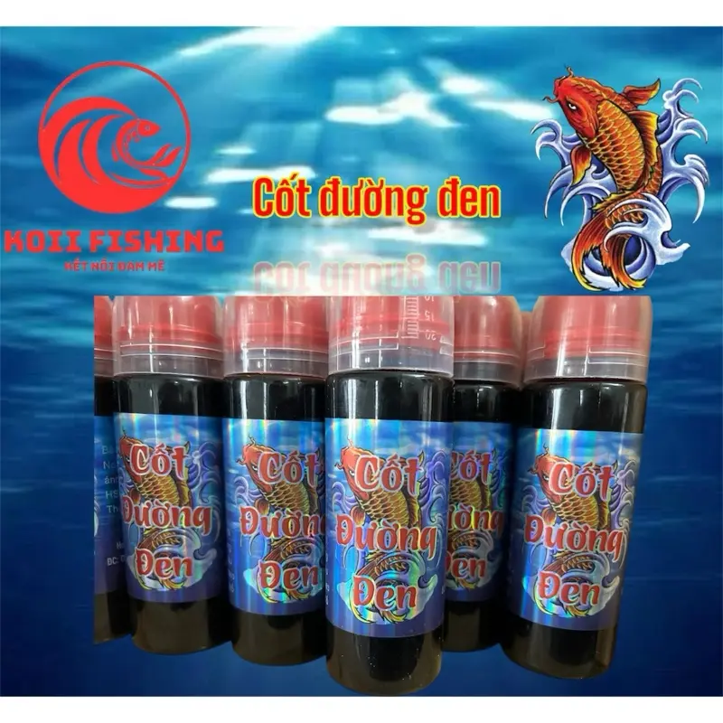Cốt đường đen siêu đậm đặc 100ml koifishing
