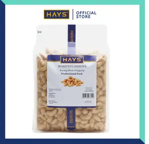 HAYS Kacang Mede Panggang 1 KG  Mete Mente / Roasted cashew 1 KG