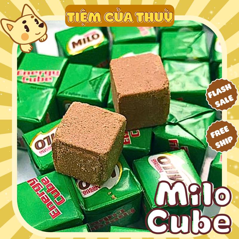   LẺ 1 VIÊN  Kẹo Milo Cube Cacao Thái Lan 2.75G Kẹo Milo Energy Cube Thái Lan 
