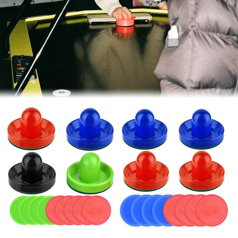Product Introduction of Air Hockey Pushers And Air Hockey Pucks,Goal Handles Paddles Replacement Accessories For Game Tables 16