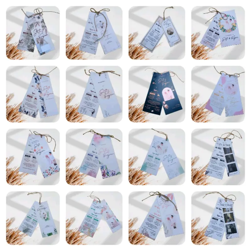 Undangan Polaroid Glossy isi 50pcs 6