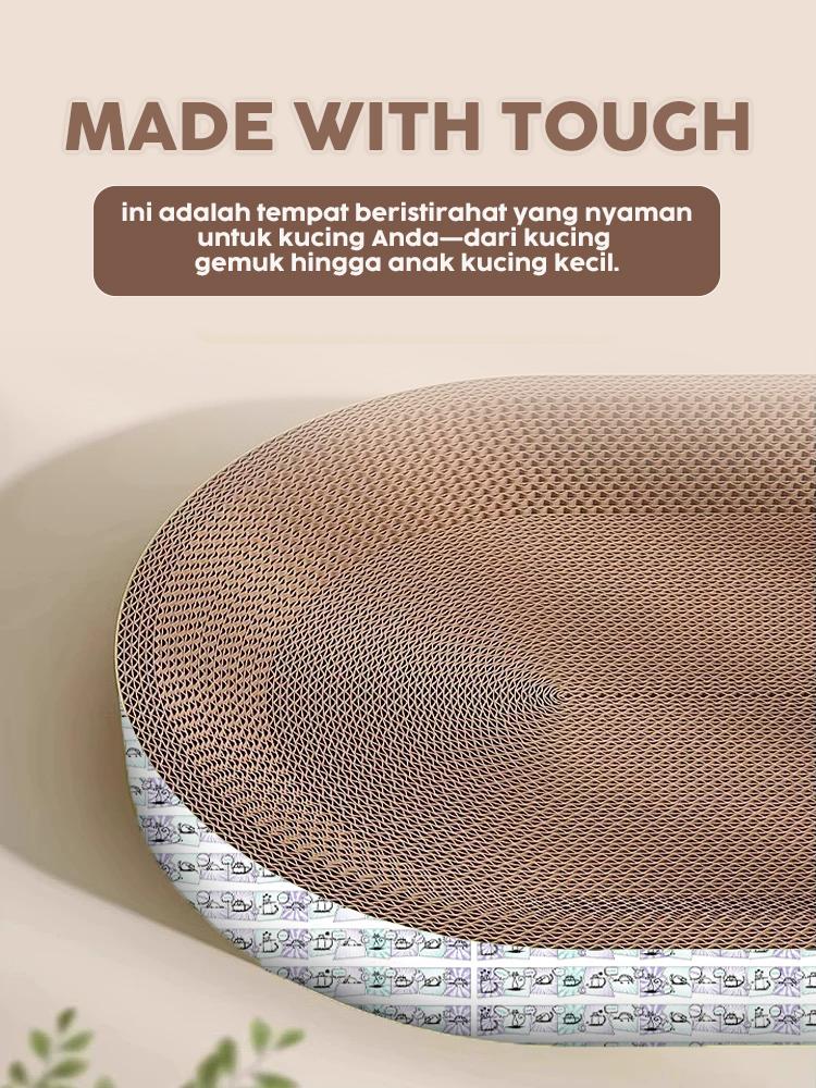 FOCAT Garukan Hewan Peliharaan M104-M106 Cat Scratch Board Extra Tebal Papan Garuk Mainan Kucing