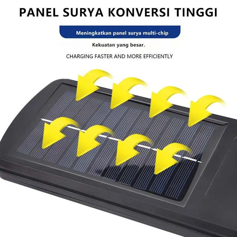 Lampu Jalan Tenaga Surya, Lampu Taman, Remote Control, Garansi 5 Tahun. Otomatis menyala saat gelap 4