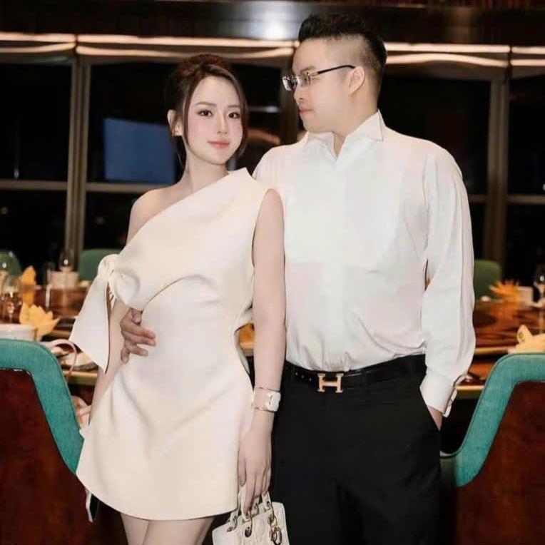 Váy đầm KHANHTHU lệch vai kết tà chiết eo thanh lịch cho phụ nữ - Women 4