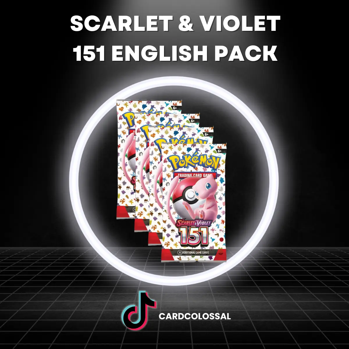 Pokemon 151 english card pack Kartu Games