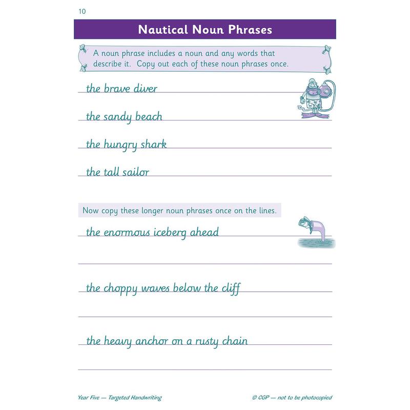 KS2 English Targeted Practice Book: Handwriting - Year 5 4