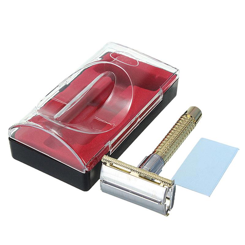 Product Introduction of Manual Shaver For Men Classic Stainless Steel Safety Razor Shaver With Brush And Box P7F3 17