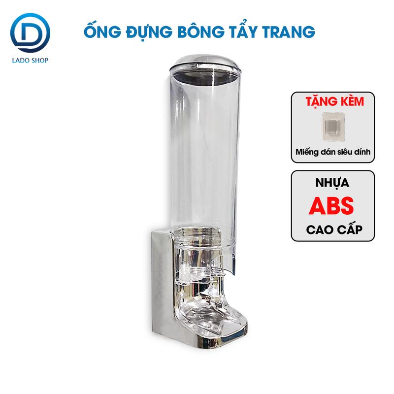 Ống Đựng Bông Tẩy Trang Vệ Sinh Kháng Khuẩn Cho Bông Tròn Và Bông Vuông LH4114
