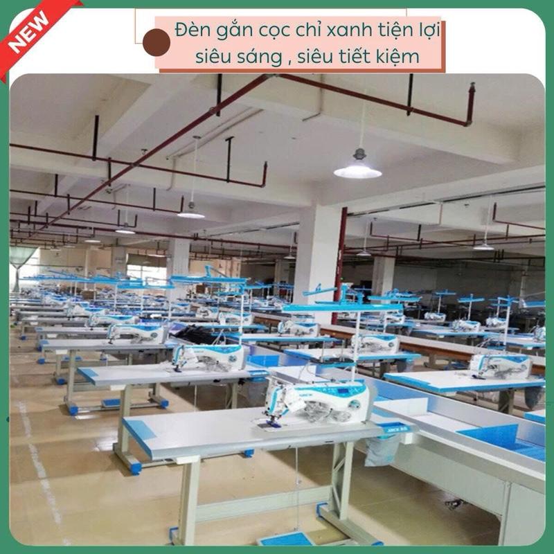 Đèn gắn cọc chỉ xanh tiện lợi siêu sáng , siêu tiết kiệm sử dụng cho các loại máy ngành may 2