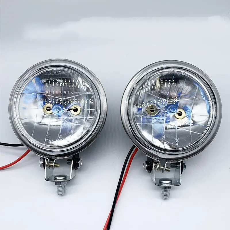 2PCS 24v Bulb Type Reversing Light Spotlight Side Small Sun Tire Lamp