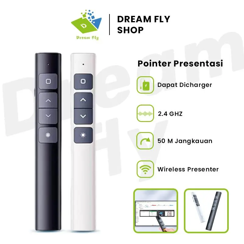 Pointer Presentasi | Presenter Laser Pointer | Pointer Wireless | Pointer WiFi | Pointer Indosky | Indosky Presenter Laser Pointer | Pointer Original | Pointer Projector | Pointer Presentation Merah 0
