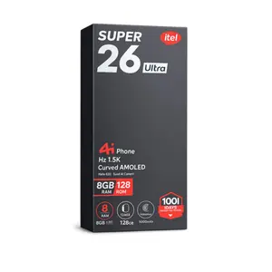 ITEL S26 ULTRA  8GB 128GB 8GB 256GB LAYAR 3D CURVE AMOLED 1.5K 144Hz T7300 6000 mAh IP65