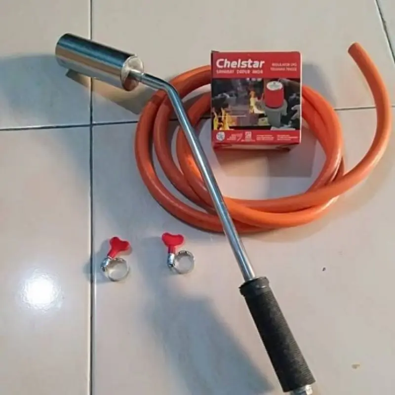 KOMPOR BAKAR BLOWER TIKUS LENGKAP REGULATOR DAN SELANG