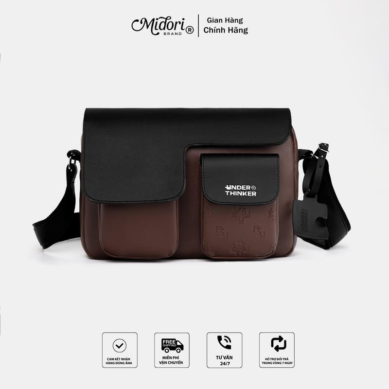 [ST.ICK.ER] Túi Hộp Da Đeo Chéo Dante Nam Nữ Monogram Đựng Điện Thoại Đi Chơi | MIDORI FOR MAN