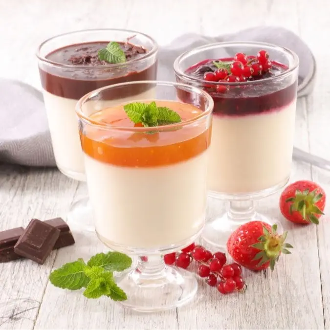 Set Nguyên Liệu Panna Cotta 4 Vị Cô Mầm Foods - Nấu Được 20 Bánh - Tặng 10 Khuôn 3