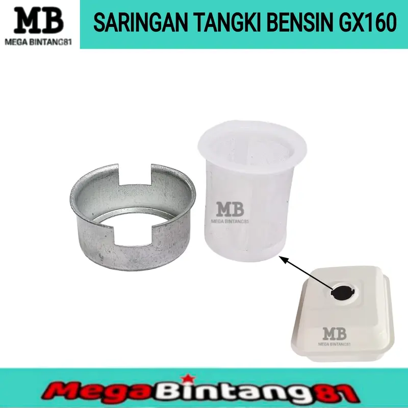 Saringan tangki bensin atas GX160 saringan bensin atas GX160 filter bensin GX160 GX200 0