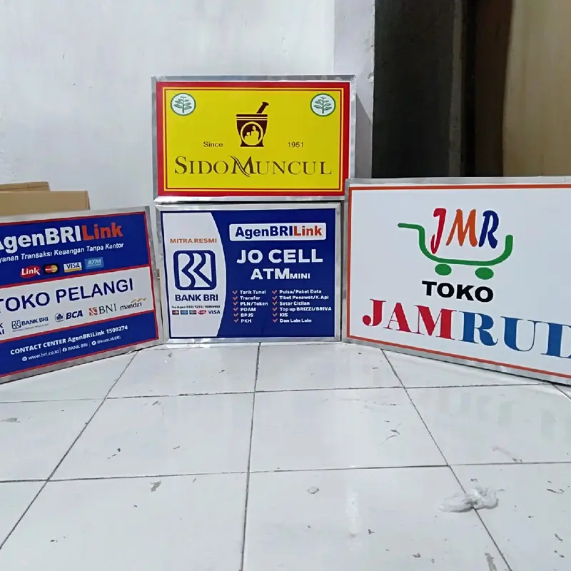 NEON BOX AKRILIK UK 30X45 DISEN SUKA SUKA 6