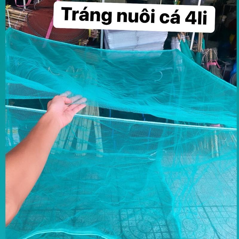 Mùng vèo nuôi cá, tráng nuôi cá, nuôi ốc, có nắp đậy, 2x4m, 2x3m,2x2m... 4