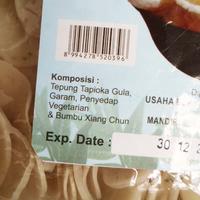 Gambar Kerupuk rasa Xiang Chun Vegetarian | kerupuk mentah | 300 gram dari mommy.veggie Kota Pekanbaru 4 Tokopedia