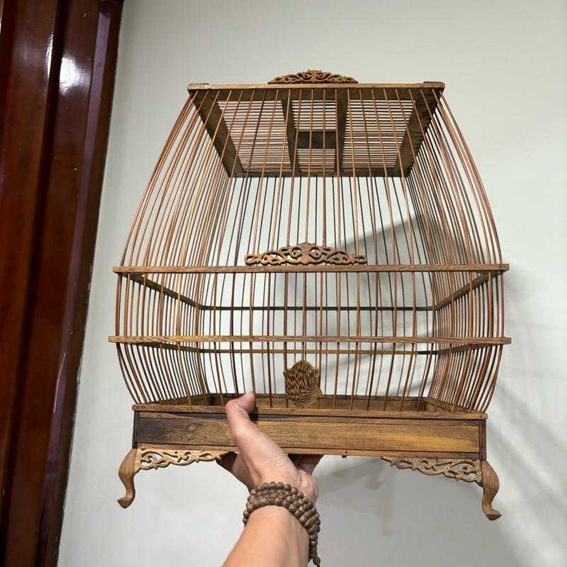 Lồng chim huế - khung sing tự ráp  sing hoa văn chào mào combo đủ pk nậm móc , áo , cóng cầu