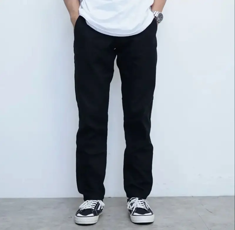 Celana Chino Panjang Pria Slimfit Santai Casual Formal Polos Katun Twill Stretch 1