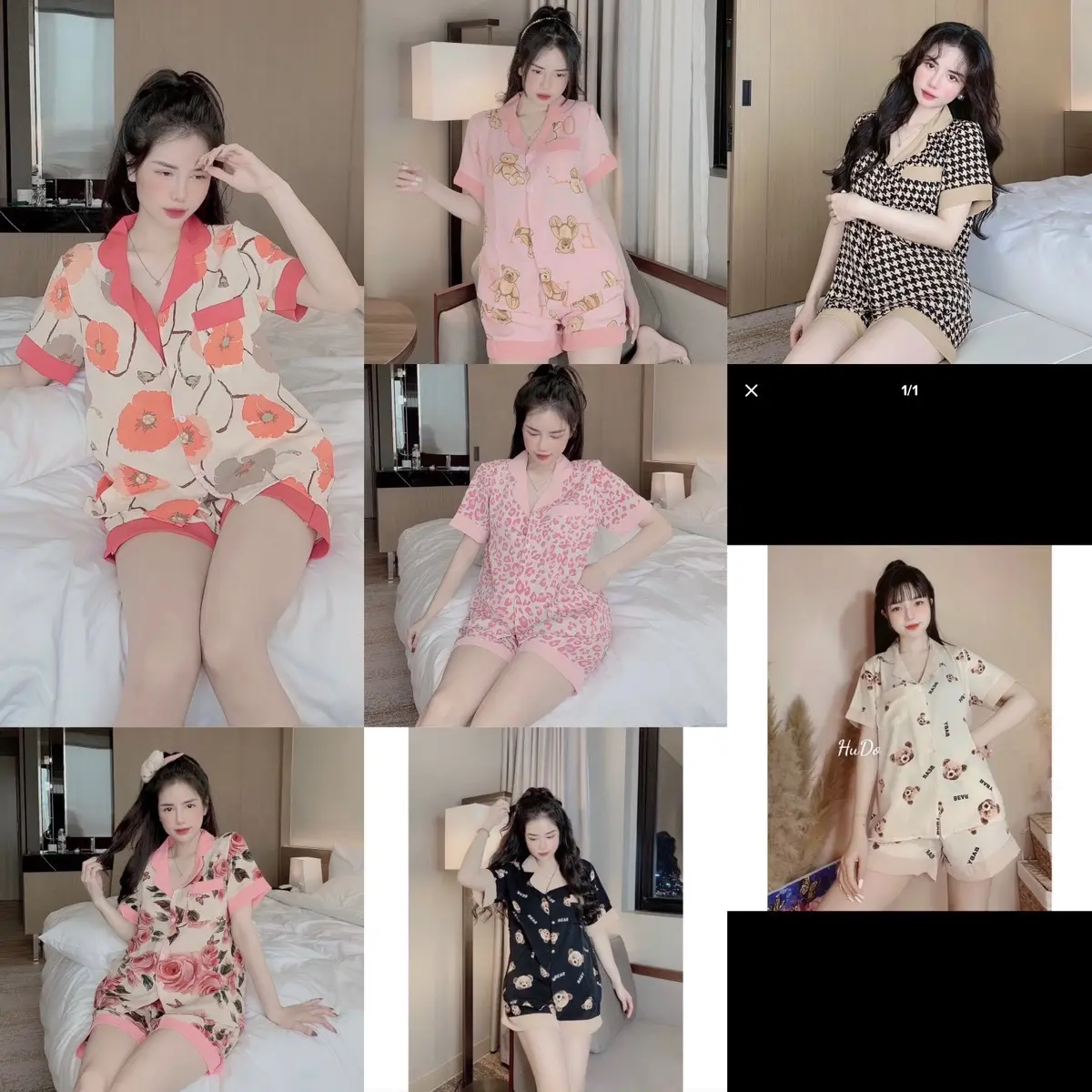 Bộ Đùi ZZ ĐEN Đùi, chữ gấu đùi, chữ chấm đùi, zz hồng đùi, ô vàng đùi, gấu nhỏ đùi, zz xanh đùi, chất liệu maggo phom nhỏ dưới 58kg, mặc thoải mãi quần có túi Women Nữ Áo Nhung
