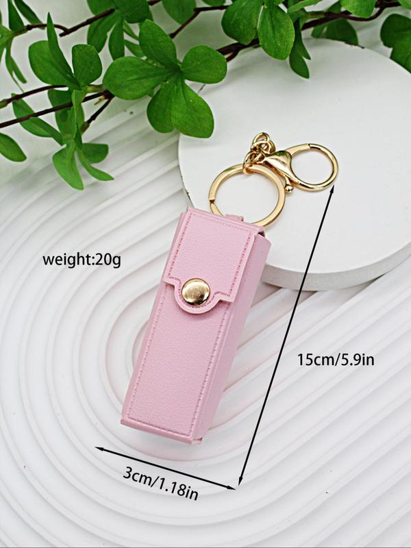 Solid Color Mini Bag Charm with Keychain for Women & Men, Casual and Versatile Bag Charm for Daily Use, Perfect Bag Decoration 7