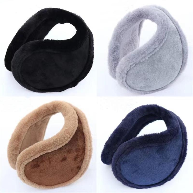 Fuzzy Ear Muffs Soft Plush Earlap Covers for Winter Outdoor Women ...