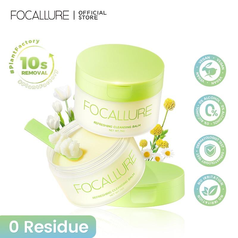 Kem Sáp Tẩy Trang Focallure Chiết Xuất Thực Vật Làm Sạch Sâu 75ml 10X Dưỡng Ẩm Không Gây Kích Ứng 75g Cosmetic Nước Tẩy Trang Mỹ Phẩm Serum
