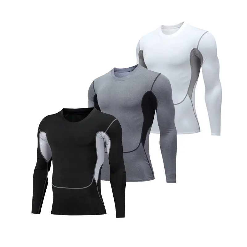 Athletic tights, long-sleeved training base shirt