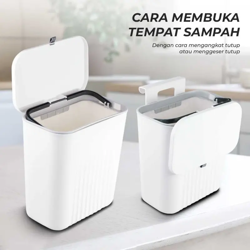 Tempat Sampah Gantung Dapur Kitchen Trash Bin - LF00206 3