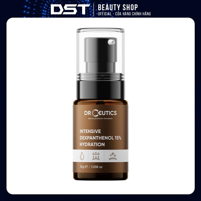   Dược Sĩ Tiến  DrCeutics Serum B5 15% Intensive Dexpanthenol 15% Hydration Cấp Ẩm & Phục Hồi Cho Da Treatment Da Khô 