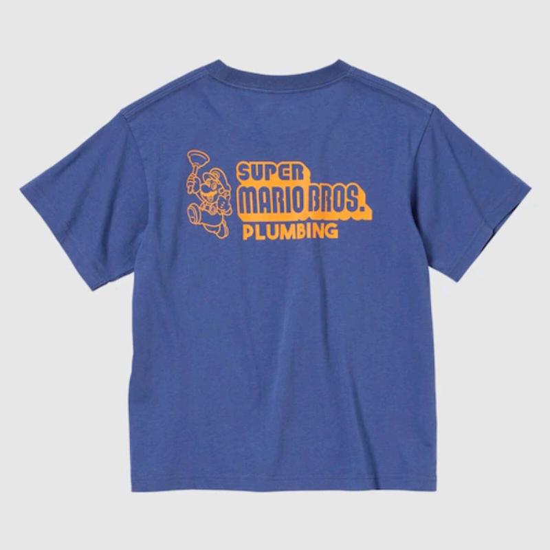 Kaos UT Super Mario Navy / Kaos Uniql / Kaos Anak Katun 1