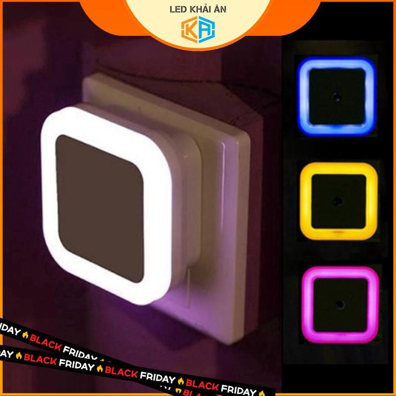   Màu ngẫu nhiên  Combo 4 đèn ngủ thông minh cảm ứng tự động tắt mở theo ánh sáng 