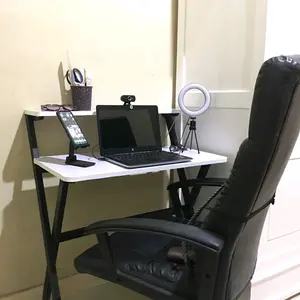 meja kantor lebar 40x80cm tinggi 75cm minimalis